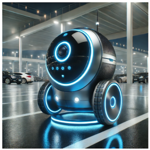 parking lot security robots