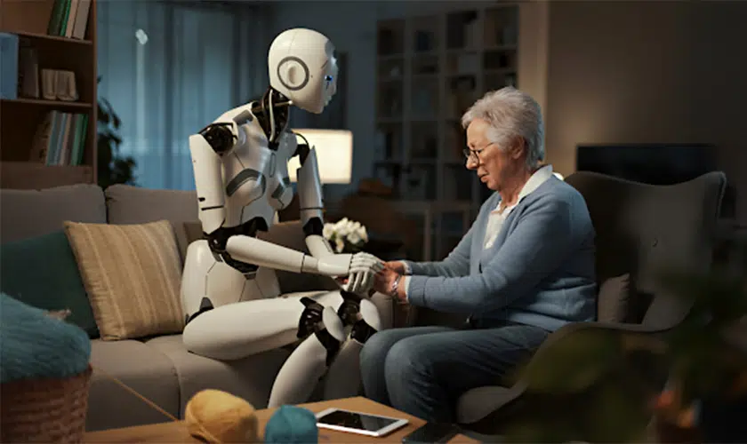 robot dog companion