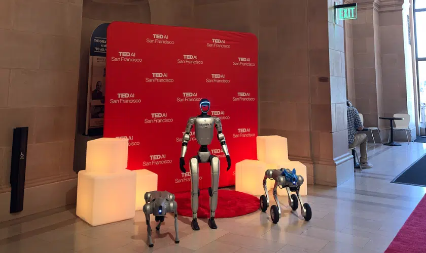 TedTalk AI SF with Unitree Robot